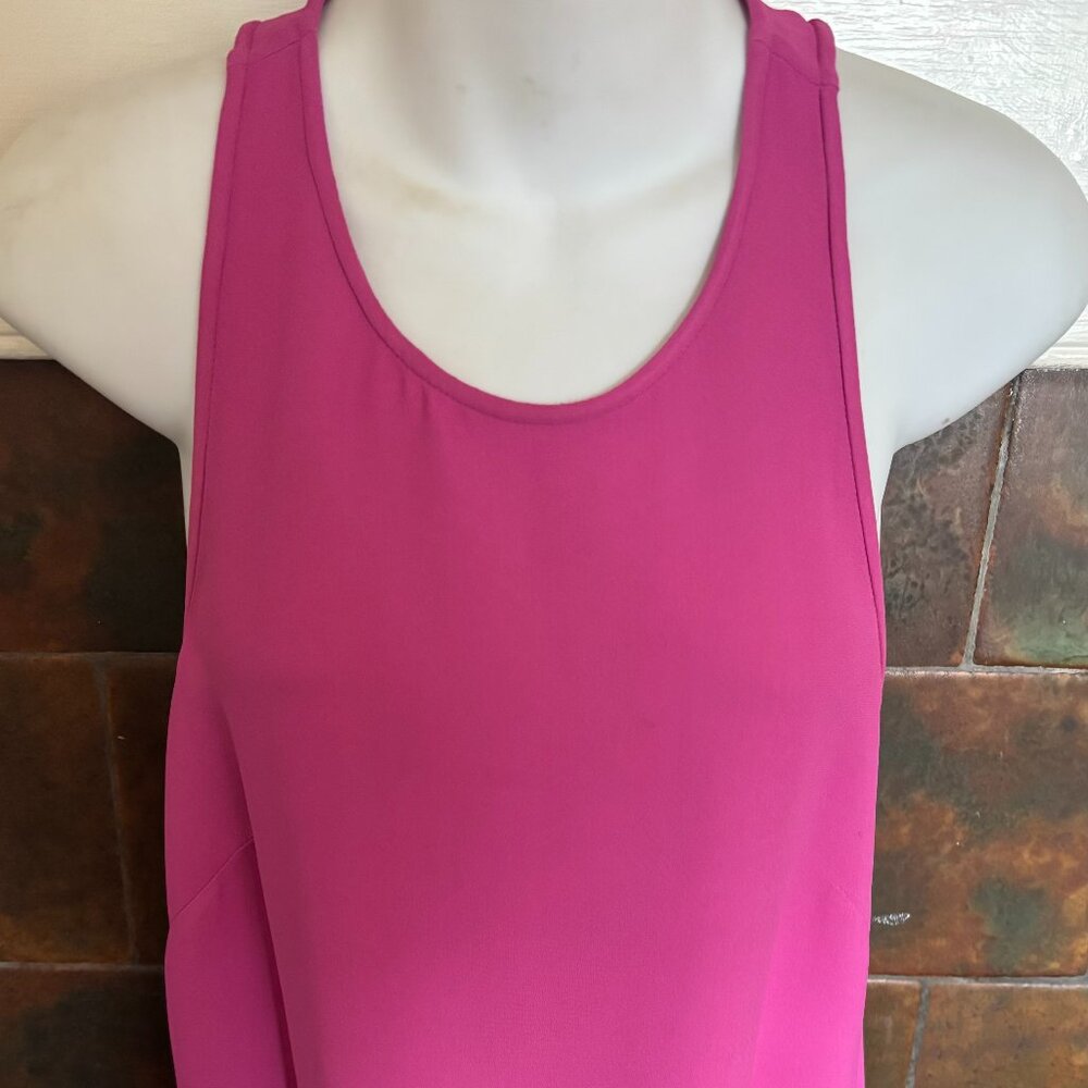 J. Crew Viscose Orchid Tank Top Size 8